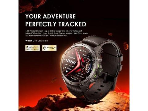 Oraimo GT 1.43” AMOLED 3ATM GPS Smart Watch - Ifako-Ijaye, Lagos State - 2/3