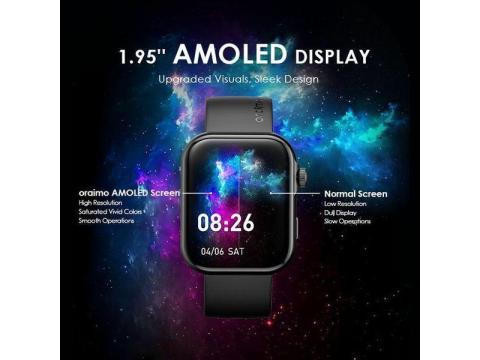 Oraimo Watch ES 2 1.95″ AMOLED IP68 Smart Watch - Makurdi, Benue State - 3/3
