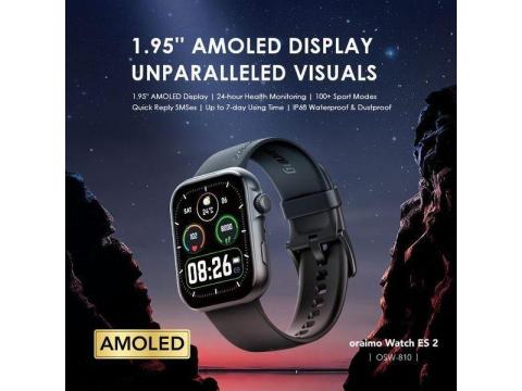 Oraimo Watch ES 2 1.95″ AMOLED IP68 Smart Watch - Ifako-Ijaye, Lagos State - 2/3