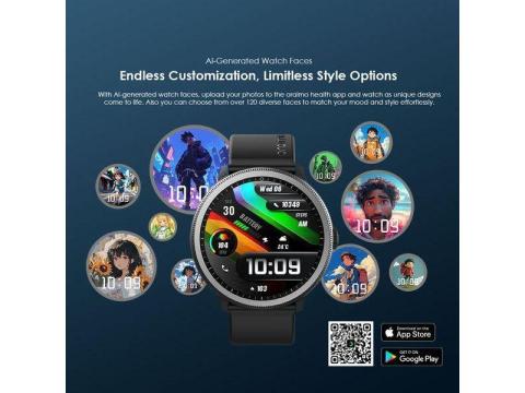 Oraimo 5R 1.43’’ Amoled IP68 Smart Watch - Ikoyi, Lagos State - 3/3