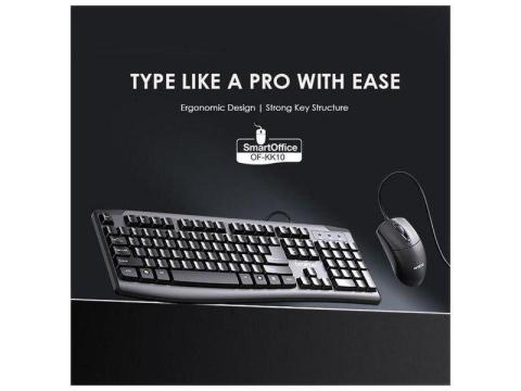 Oraimo Smart Office Wired Keyboard Mouse Kit - Orolu, Osun State - 3/3