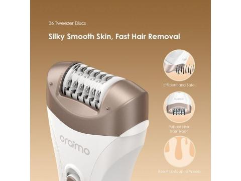 Oraimo SilkSmooth Women Hair Removal Epilator-Alkaleri, Bauchi State - 2/3