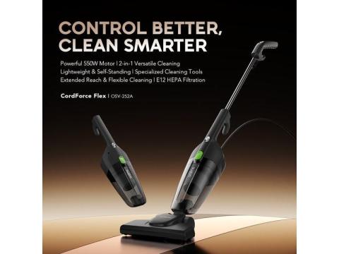 Oraimo CordForce Flex Corded 2-in-1 Stick Vacuum-Gezawa, Kano State - 2/3
