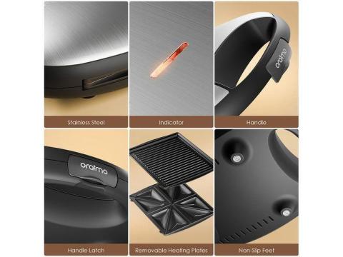 Oraimo SmartSandwichMaker Plus 1200W -Ibaji, Kogi State - 2/3