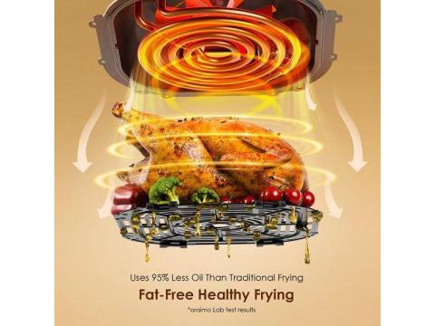Oraimo SmartAirFryer 2 3.5L 1500W Touch Control-Idu, Abuja FCT State - 3/3