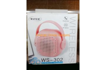 Wster WS-302 Wireless Bluetooth Speaker- Computer Village, Lagos State