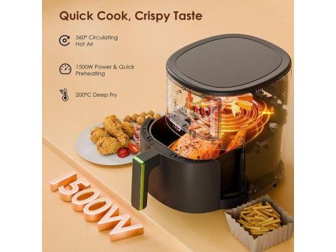 Oraimo SmartAirFryer 2 3.5L 1500W Touch Control-Kabba/Bunu, Kogi State - 2/3