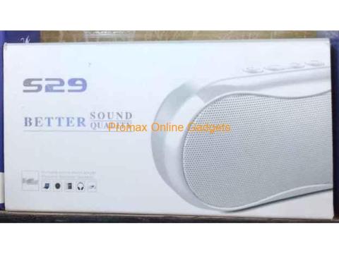S29 X-Bass Portable Wireless Bluetooth Speaker - Kosofe, Lagos State