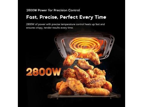 Oraimo NutriFry Duo 8L 2800W AirFryer-Patani, Delta State - 2/3