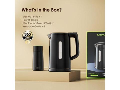 Oraimo Smart Kettle 1.7L 304 Stainless Steel Kettle-Aniocha North, Delta State - 3/3