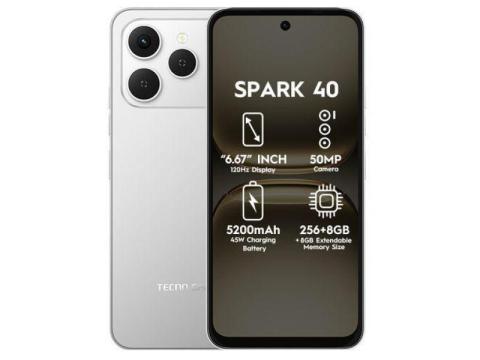 Tecno Spark 40 8GB RAM-256GB ROM Android 14 -Guzape District, Abuja FCT State - 1/3