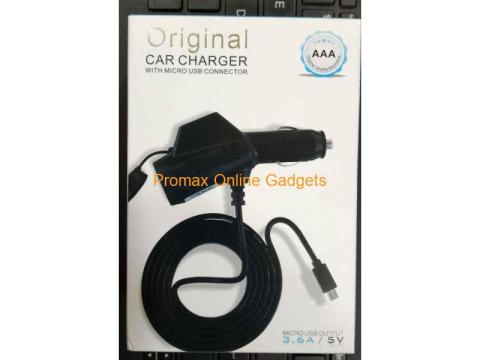 Original Car Charger with Micro USB Connector - Epe, Lagos State