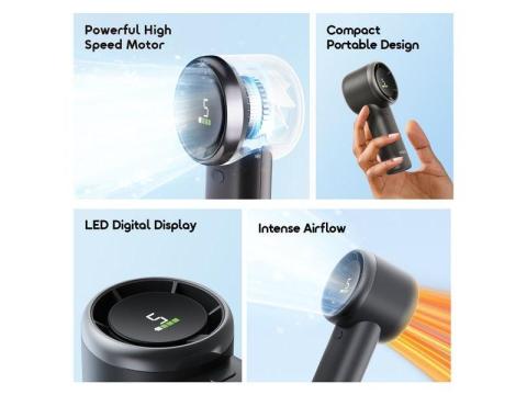 Oraimo TurboFan Air Handheld Fan Intense Airflow-Damaturu, Yobe State - 2/3