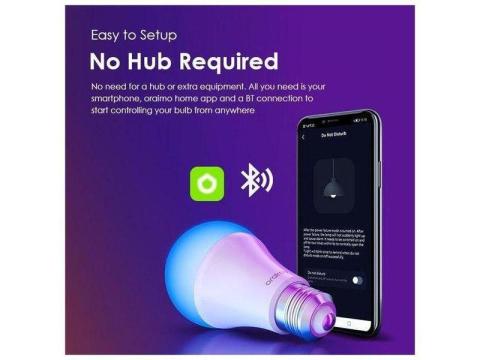 Oraimo Smart Bulb 9W Light Bulbs-Dei-Dei, Abuja FCT State - 3/3