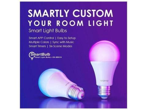 Oraimo Smart Bulb 9W Light Bulbs-Ifako-Ijaye, Lagos State - 1/3
