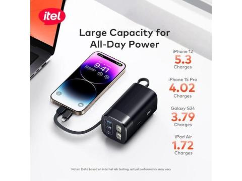 itel PowerEasy I 20000 mAh Power Bank-Shongom, Gombe State - 2/3