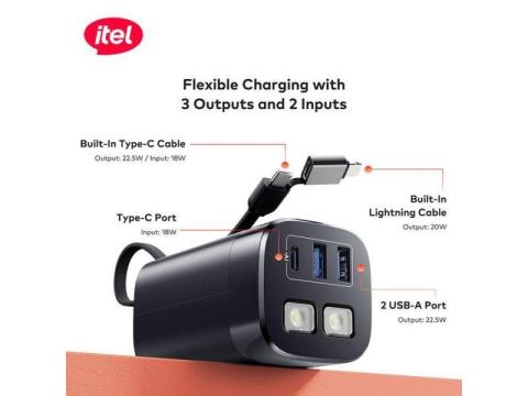 itel PowerEasy I 20000 mAh Power Bank-Ibadan South-West, Oyo State - 3/3