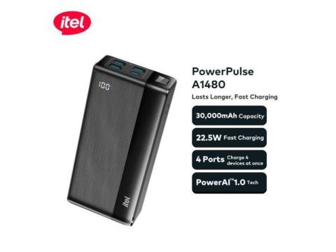 itel PowerPulse 30,000mAh Fast Charging Power Bank-Ikwo, Ebonyi State