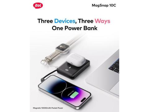 itel PowerEasy 1 Magsnap 10C Power Bank-Gwiwa, Jigawa State - 2/2