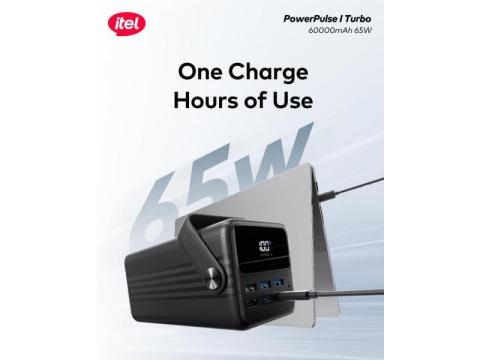 itel PowerPulse I 60000mAh Turbo A1990 Power Bank -Arochukwu, Abia State - 2/3