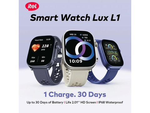 itel 2.01" L1 Lux HD Double Strap Smart Watch-Bodinga, Sokoto State - 2/3