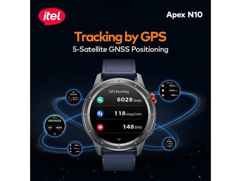 Apex N10 itel Smart Watch 5ATM Waterproof-Izzi, Ebonyi State - 3/3