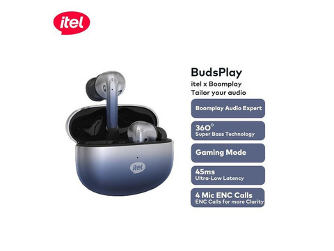 itel BudsPlay with Mic ENC Earbuds 4-Oyigbo, Rivers State - 1/3