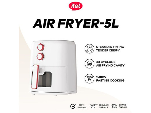 itel 5L Oil-free 1500W Airfryer-Kiri Kasama, Jigawa State - 2/3