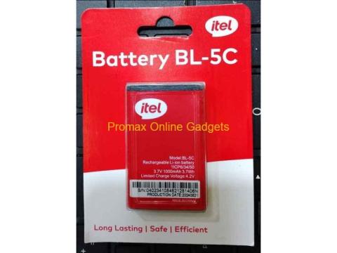 Original Itel BL-5C small phone replacement battery - Adoru, Kogi State