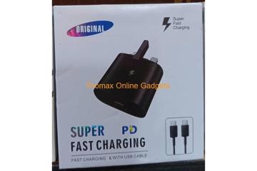 Original Samsung Type-C to Type-C charger for sale In Aba South, Abia State - Image 1