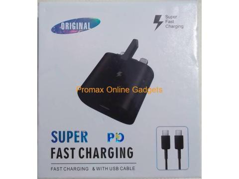 Original Samsung Type-C to Type-C charger for sale In Ifedayo, Osun State