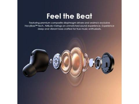Oraimo AirBuds 4 ENC True Wireless Earbuds - Jalingo, Taraba State - 2/3