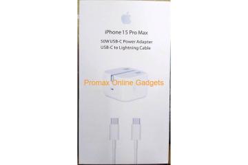 Original iPhone 15 Pro Max charger for sale in Olorunda, Osun State - Image 1