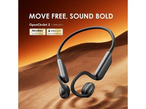 Oraimo OpenCirclet 2 IPX5 Steps Tracking Open-Ear Headphones - Mando, Kaduna State - 2/3