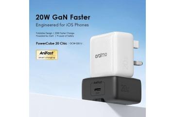 Oraimo PowerCube 20 Chic 20W GaN Wall Charger Kit - Ijebu Igbo, Ogun State