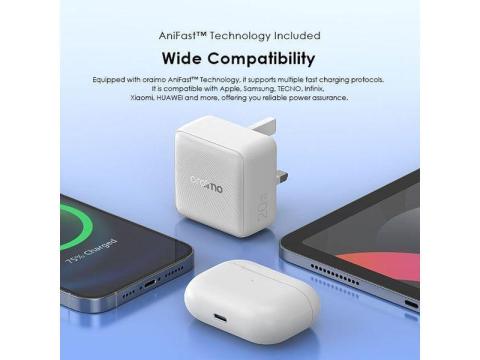 Oraimo PowerCube 20 Chic 20W GaN Wall Charger Kit - Ogbomosho South, Oyo State - 3/3