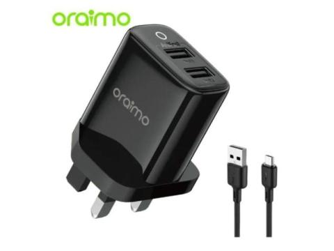 Oraimo FireFly 2U 12W Wall Charger Kit - Kaura Namoda, Zamfara State - 2/3