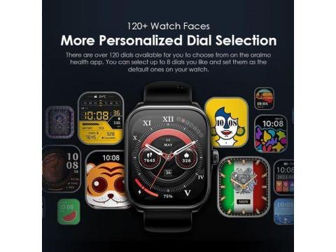 Oraimo Watch Nova AM 2.01” AMOLED Screen Curved Cover Smart Watch - Okitipupa, Ondo State - 2/2